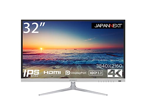 JAPANNEXT 32インチ 4K液晶ディスプレイ HDR対応 JN-IPS320FLUHDR フレームレス HDMI DP PIP/PBP対応