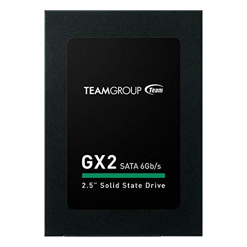 TEAMGROUP GX2 2.5インチ SATA III ソリッドステートドライブ SSD (リード速度 530 MB/秒) 512GB ブラック T253X2512G0C101
