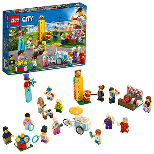 レゴ(LEGO) シティ ミニフィグセット - 楽しいお祭り 60234 ブロック おもちゃ 男の子 車