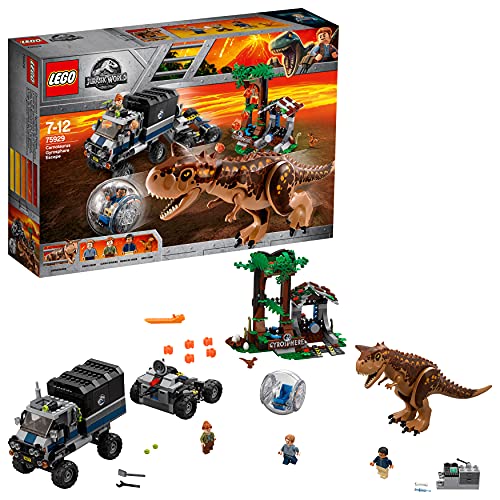 レゴ(LEGO)ジュラシック・ワールド カルノタウルス対ジャイロスフィア 75929