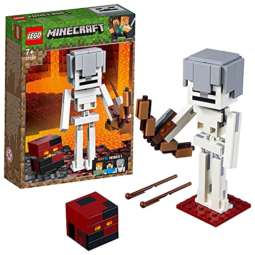 レゴ(LEGO) マインクラフト マインクラフト ビッグフィグ スケルトンとマグマキューブ 21150 ブロック おもちゃ 男の子
