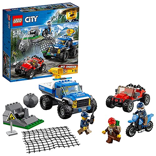 レゴ(LEGO) シティ 山のポリスカーとポリスバイク 60172 ブロック おもちゃ 男の子 車