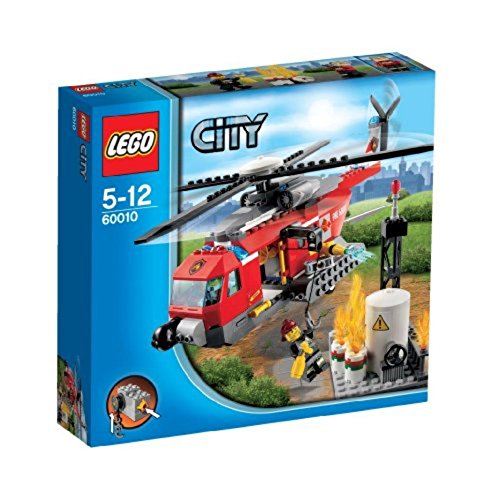 レゴ シティ ファイヤーヘリコプター 60010